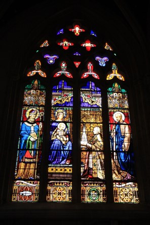 성모자와 캥페르의 성 코렌티노와 성 요셉_photo by Thesupermat_in the Cathedral of Saint-Corentin in Quimper_France.JPG